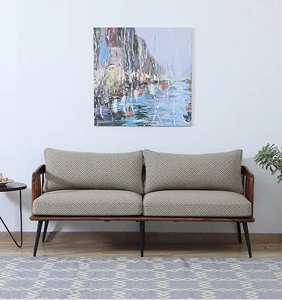 2 Seater Sofa In Berry Red Colour