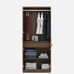 Woodliv 1-Door Wardrobe (No Mirror)